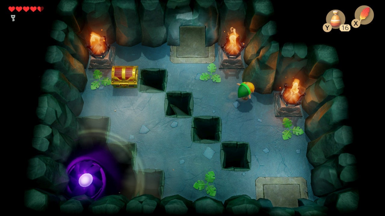 Zelda Link's Awakening (Switch) DschinnGrotte Den 2. Dungeon